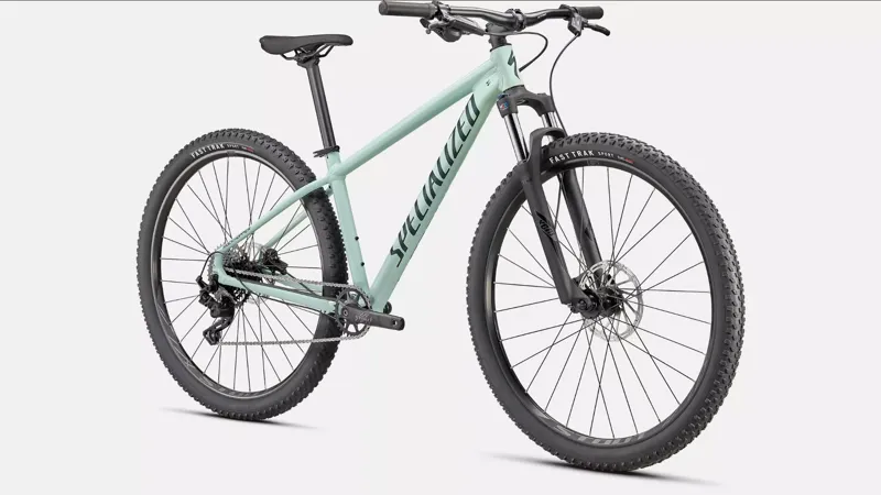 Specialized Rockhopper Comp Hardtail Mountain Bike 2024 in White Sage/Forest Green-1