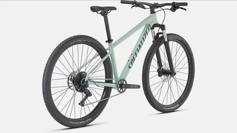 Specialized Rockhopper Comp Hardtail Mountain Bike 2024 in White Sage/Forest Green-2