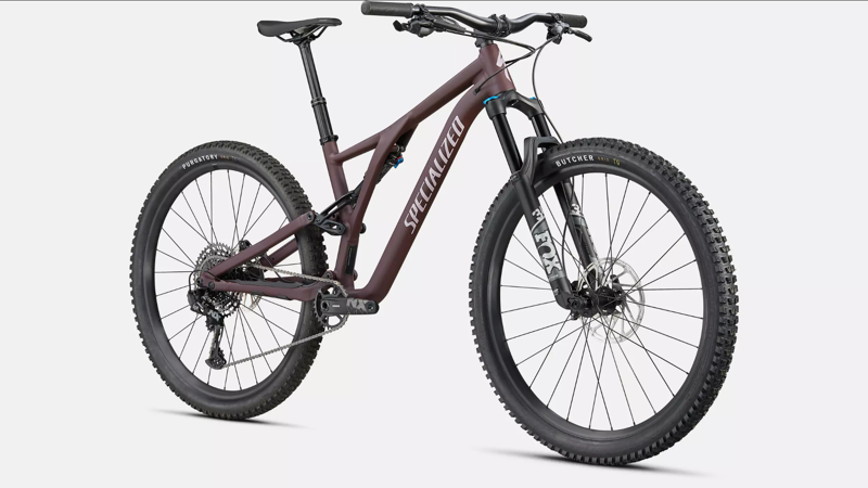 Specialized Stumpjumper Comp Alloy Full Suspension Mountain Bike 2023 in Maroon-1