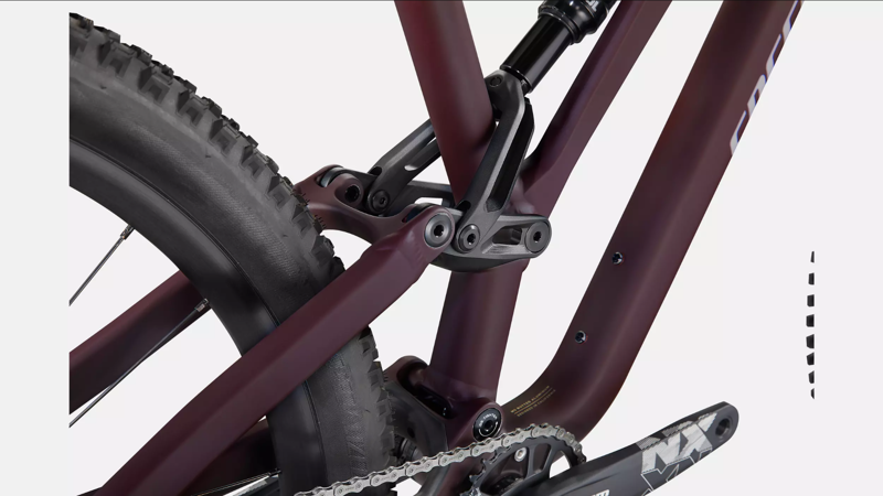 Specialized Stumpjumper Comp Alloy Full Suspension Mountain Bike 2023 in Maroon-6