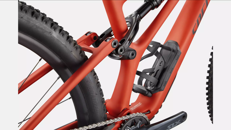 Specialized Stumpjumper Comp Carbon Full Suspension Mountain Bike 2023 in Redwood-7