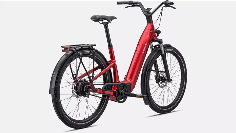 Specialized Turbo Como 3.0 IGH Electric Hybrid Bike 2025 in Red Silver-2