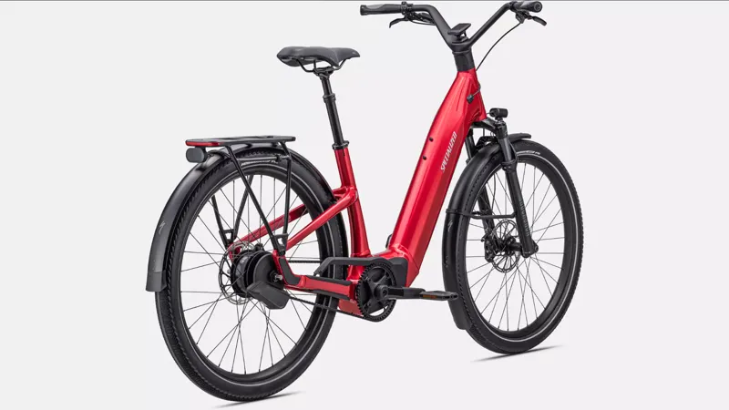 Specialized Turbo Como 5.0 IGH Electric Bike 2024 in Red and Silver-2