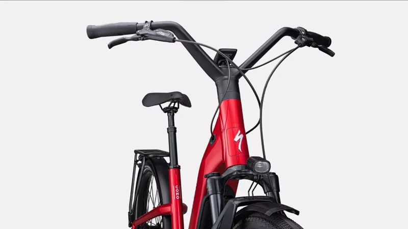 Specialized Turbo Como 5.0 IGH Electric Bike 2024 in Red and Silver-5