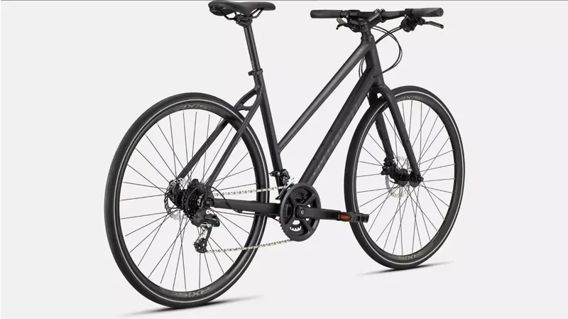 Specialized Sirrus 2.0 Step Through Hybrid Bike 2024 in Cast Black-2