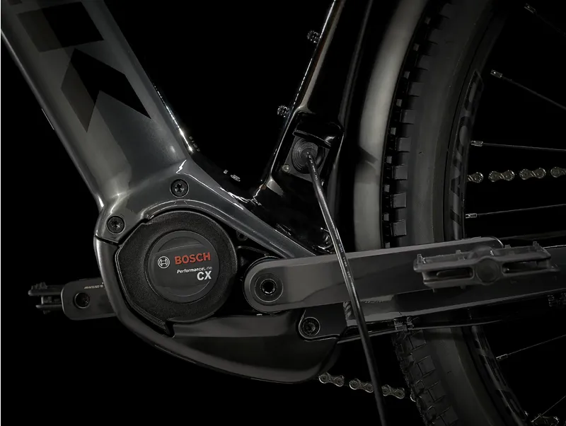 Trek Powerfly Sport 4 Equipped Electric MTB 2022 in Grey/Black-2