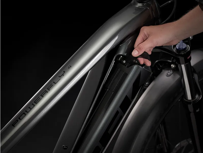 Trek Powerfly Sport 4 Equipped Electric MTB 2022 in Grey/Black-10