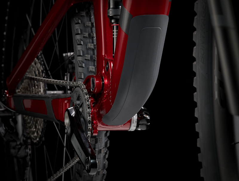 Trek Top Fuel 8 XT Full Suspension Mountain Bike 2022 in Red-9