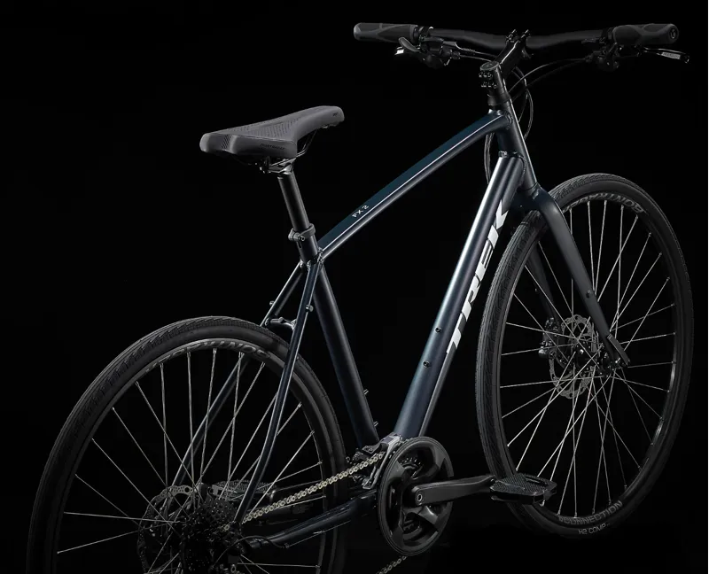 Trek FX 2 Disc Hybrid Bike 2025 in Nautical Navy-2