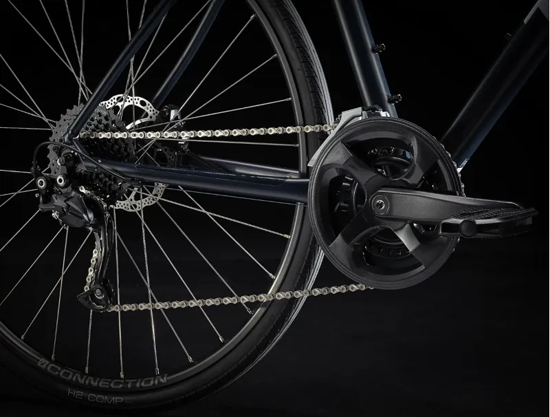 Trek FX 2 Disc Hybrid Bike 2025 in Nautical Navy-7