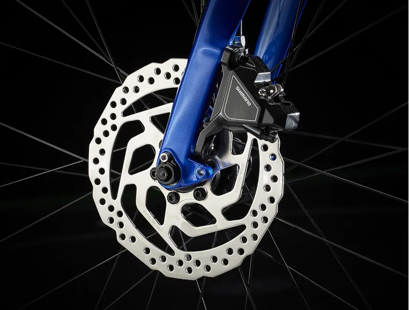 Trek FX 3 Disc Hybrid Bike 2025 in Alpine Blue-6