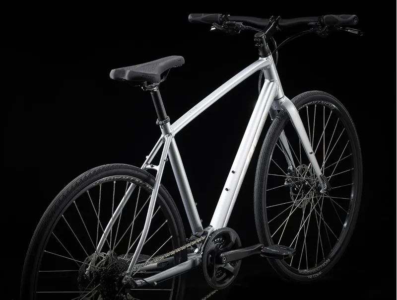 Trek FX 2 Disc Hybrid Bike 2025 in Quicksilver-7