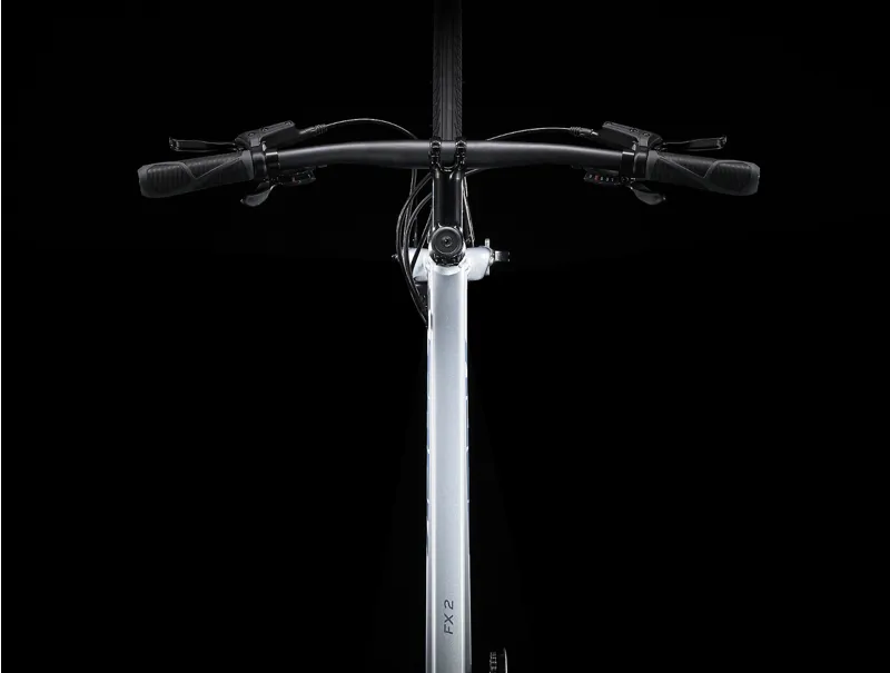 Trek FX 2 Disc Hybrid Bike 2025 in Quicksilver-5