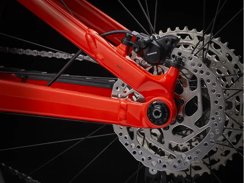 Trek Top Fuel 5 Full Suspension Mountain Bike 2022 in Red-5