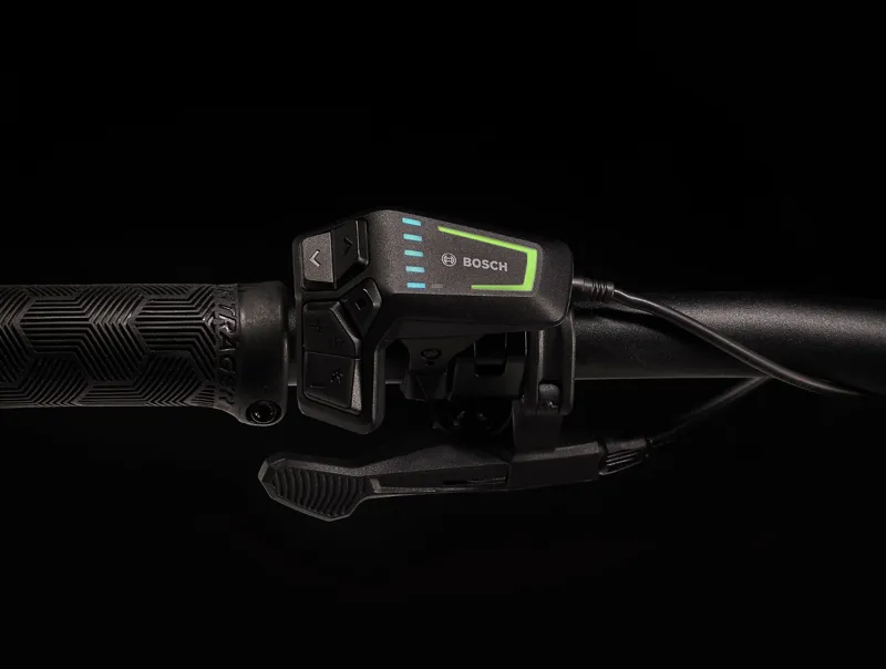 Trek Rail 9.7 SLX/XT Full Suspension Electric Mountain Bike 2024 in Galactic Grey-2