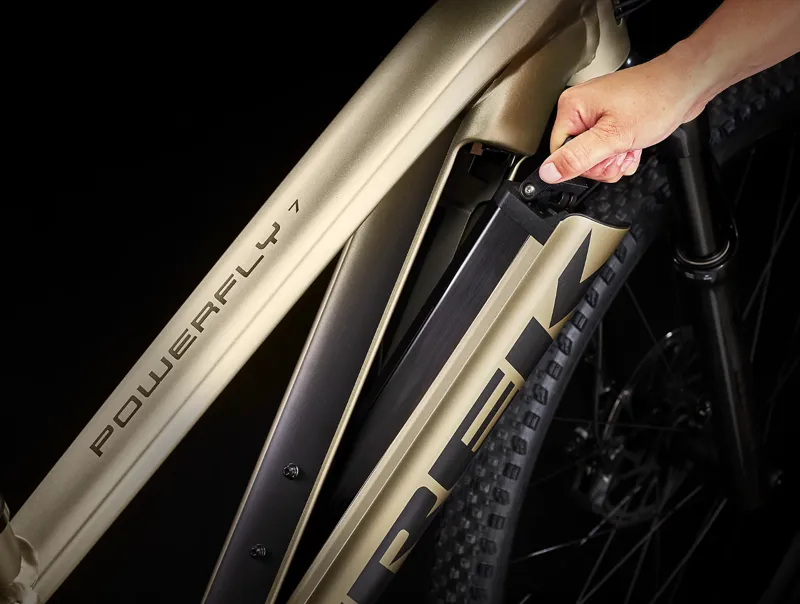 Trek Powerfly 7 Gen 4 Electric Mountain Bike 2024 in Satin Supernova/Black-9