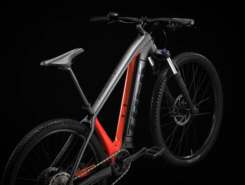 Trek Powerfly 4 625w Gen 4 Electric Mountain Bike 2023 in Matte Black/Gloss Red-2