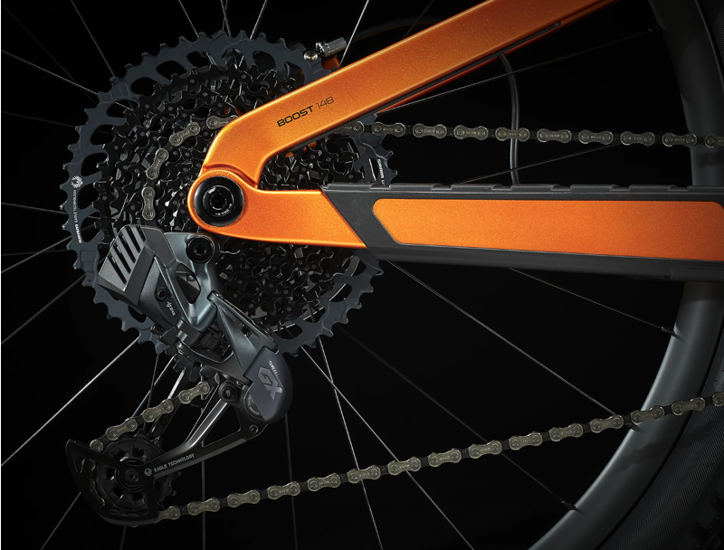 NO STOCK Trek Slash 9.8 GX AXS Full Suspension Mountain Bike 2021 in Orange-2