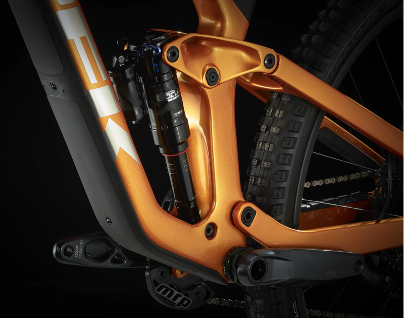 NO STOCK Trek Slash 9.8 GX AXS Full Suspension Mountain Bike 2021 in Orange-8