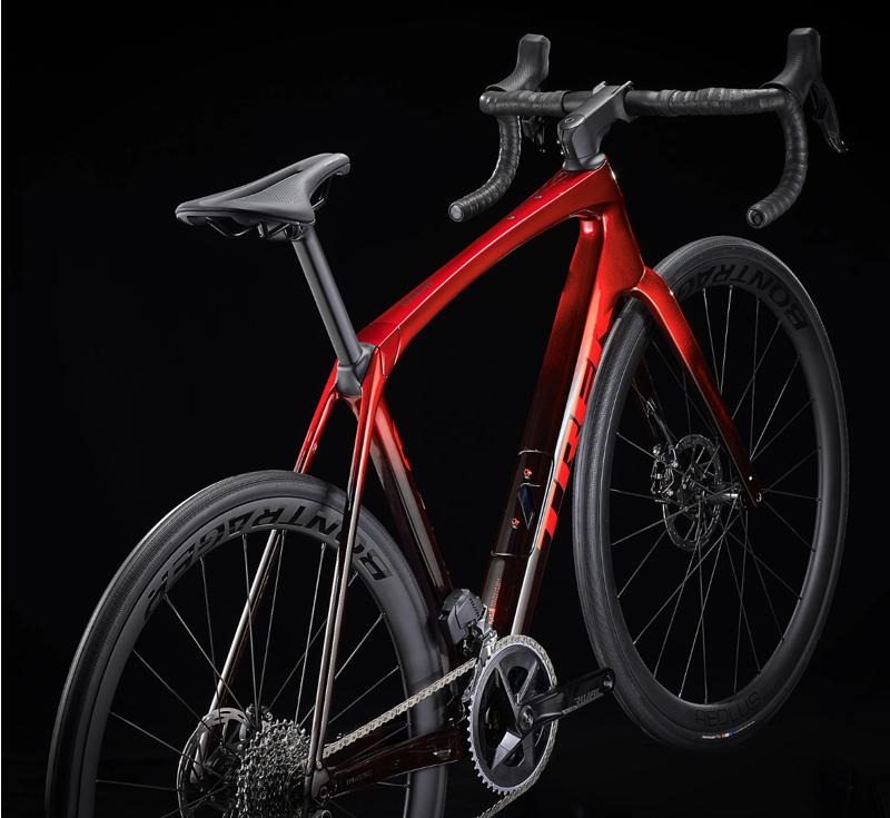 Trek Domane SLR 6 Etap Gen 4 Carbon Road Bike 2024 in Red Smoke-2