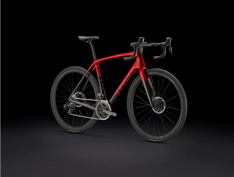 Trek Domane SLR 7 AXS Gen 4 Road Bike 2024 in Metallic Red Smoke-1