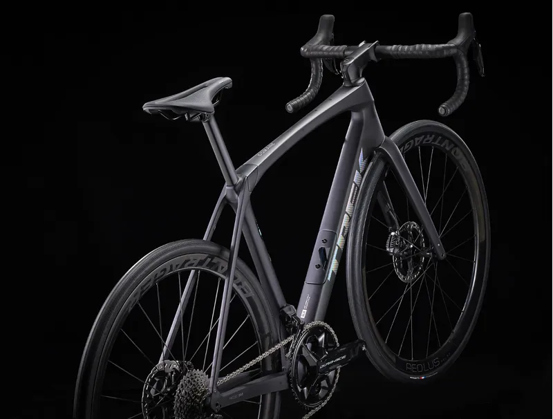 Trek Domane SLR 9 Gen 4 Carbon Road Bike 2024 in Smoke-2