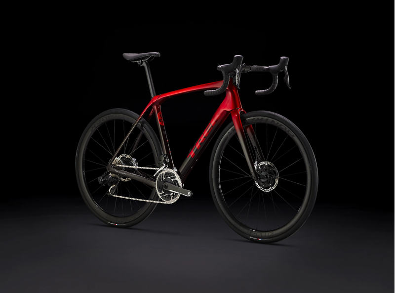 Trek Domane SLR 9 eTap Gen 4 Carbon Road Bike 2024 in Metallic Red Smoke/Red-1