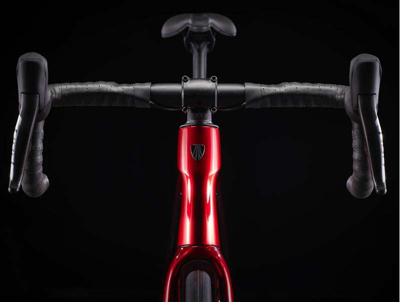 Trek Domane SLR 9 eTap Gen 4 Carbon Road Bike 2024 in Metallic Red Smoke/Red-6