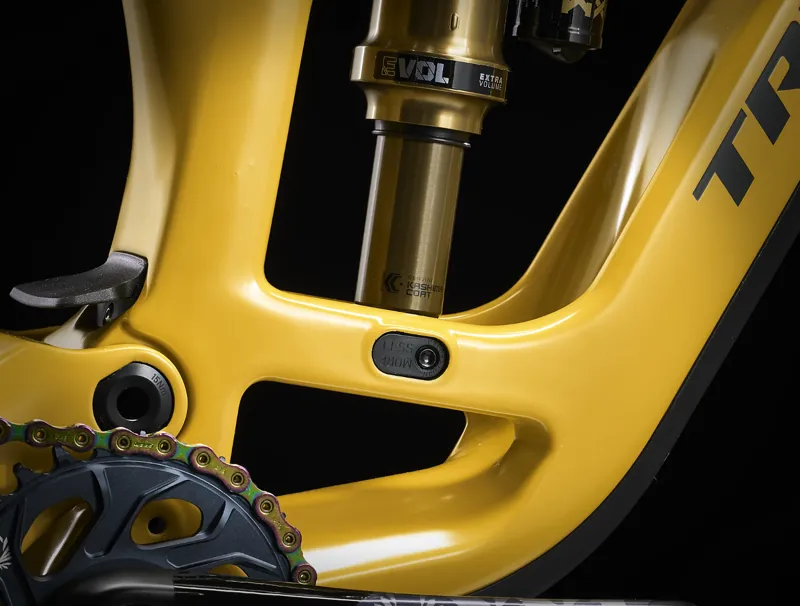 Trek Fuel EX 9.9 XX1 AXS Full Suspension Mountain Bike 2024 in Baja Yellow-7