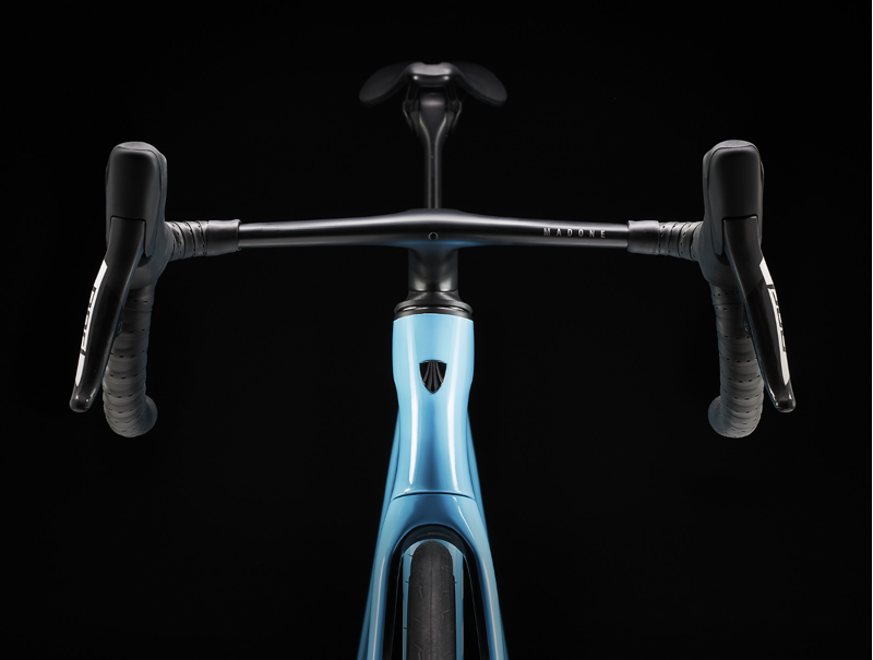 Trek Madone SLR 9 eTap Carbon Road Bike 2024 in Replica Azure-8