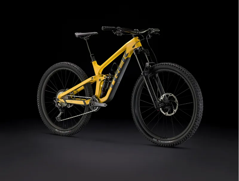 Trek Slash 9.8 XT Enduro Full Suspension Mountain Bike 2023 in Satin Baja Yellow-1