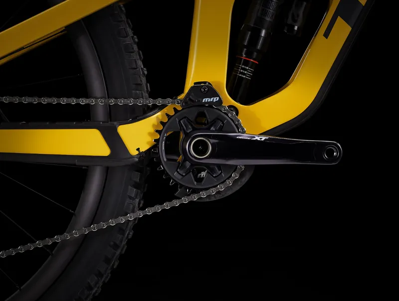 Trek Slash 9.8 XT Enduro Full Suspension Mountain Bike 2023 in Satin Baja Yellow-11