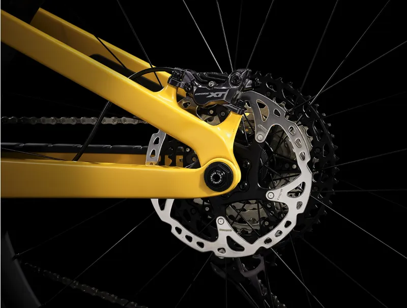 Trek Slash 9.8 XT Enduro Full Suspension Mountain Bike 2023 in Satin Baja Yellow-5