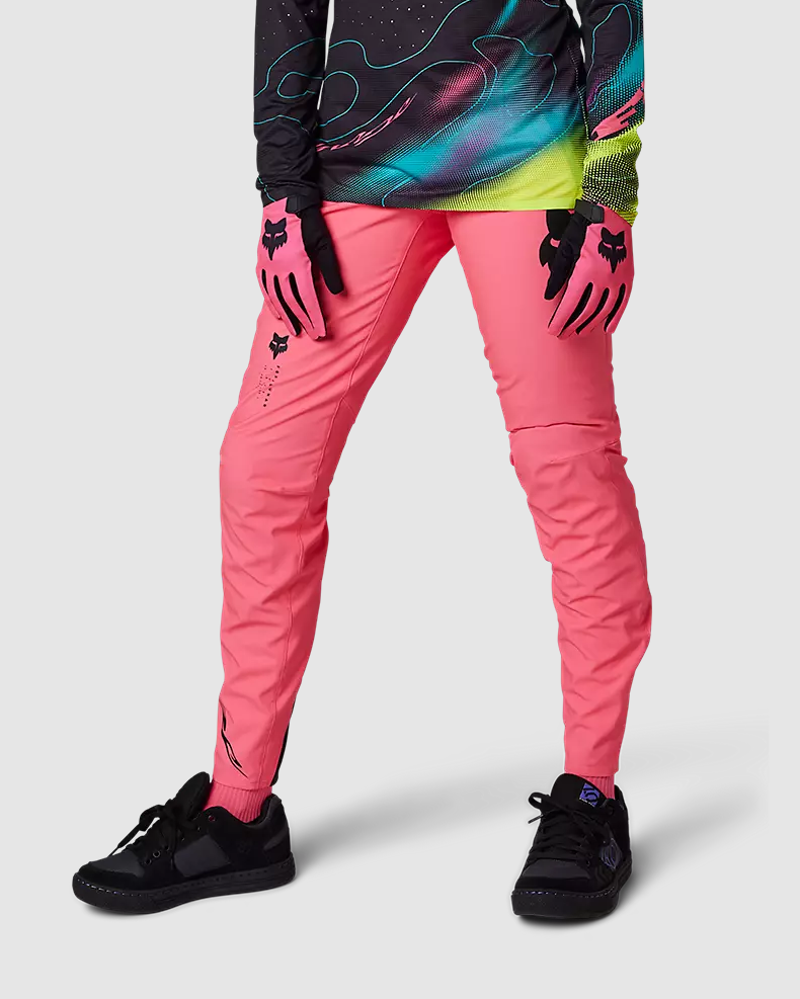 Fox Racing Women's Flexair Pants in Lunar Pink-5