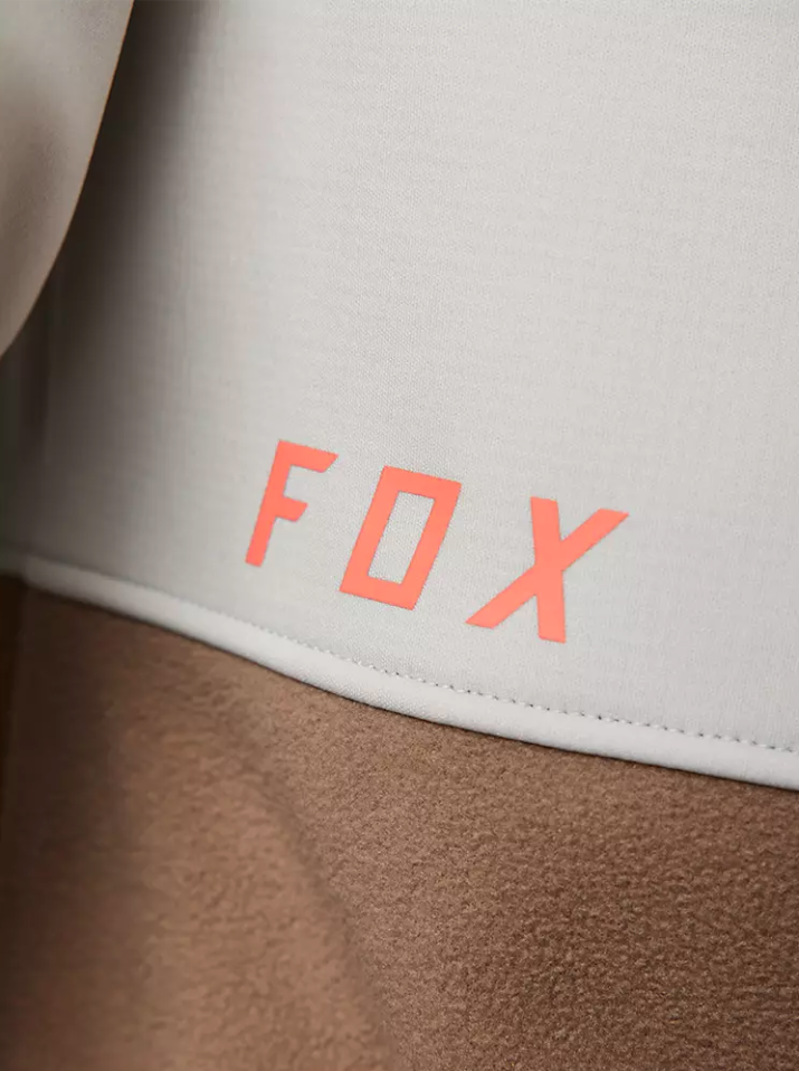 Fox Racing Women's Ranger Windblock Hoodie in Vintage White-3