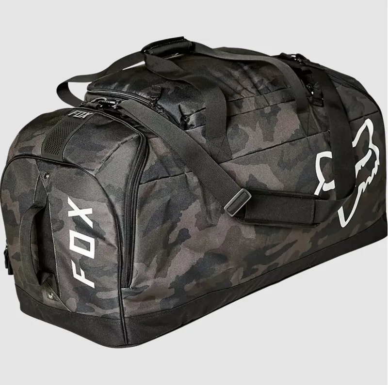 Fox Racing Podium Duffle Gear Bag in Black Camo