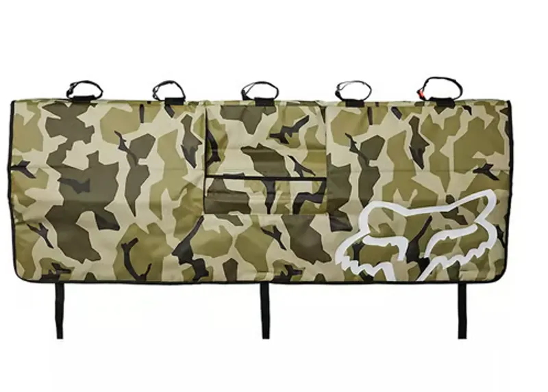 Fox Racing Tailgate Cover Small in Green Camo