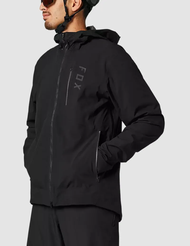 Fox Racing Flexair Neoshell Water Jacket in Black-2