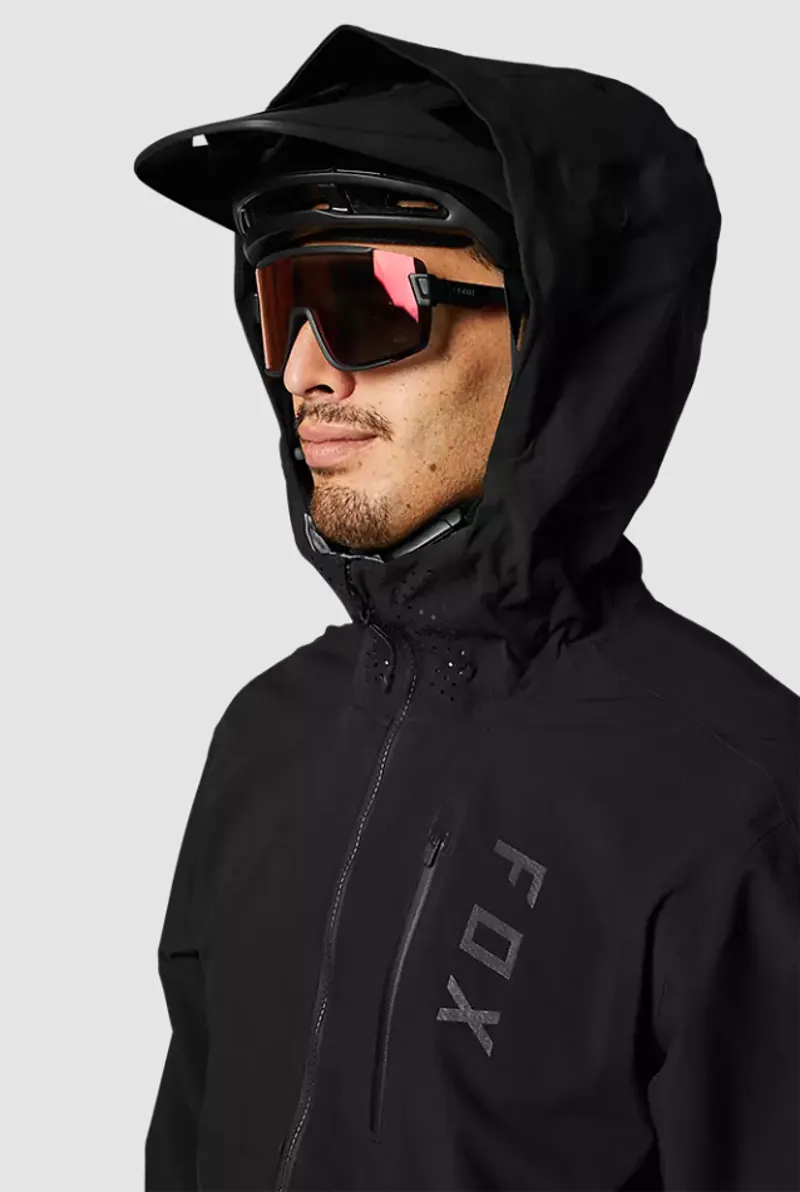 Fox Racing Flexair Neoshell Water Jacket in Black-6