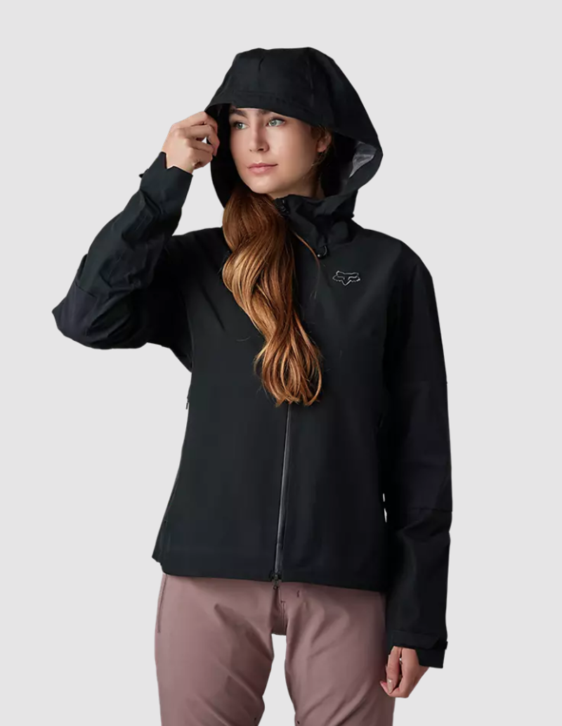 Fox Racing Women's Defend 3L Water Jacket in Black-2