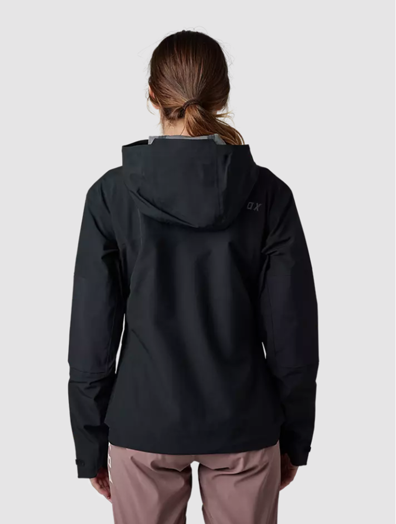 Fox Racing Women's Defend 3L Water Jacket in Black-3