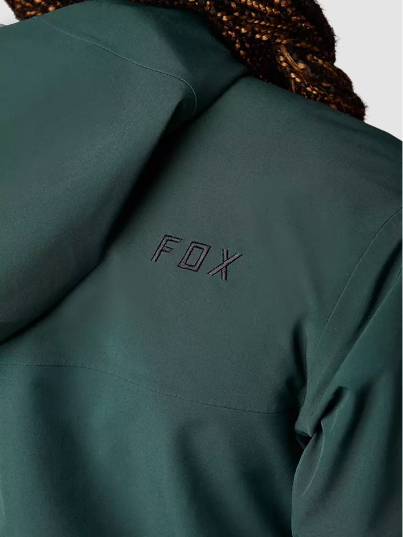 Fox Racing Women's Defend 3L Water Jacket in Emerald-3