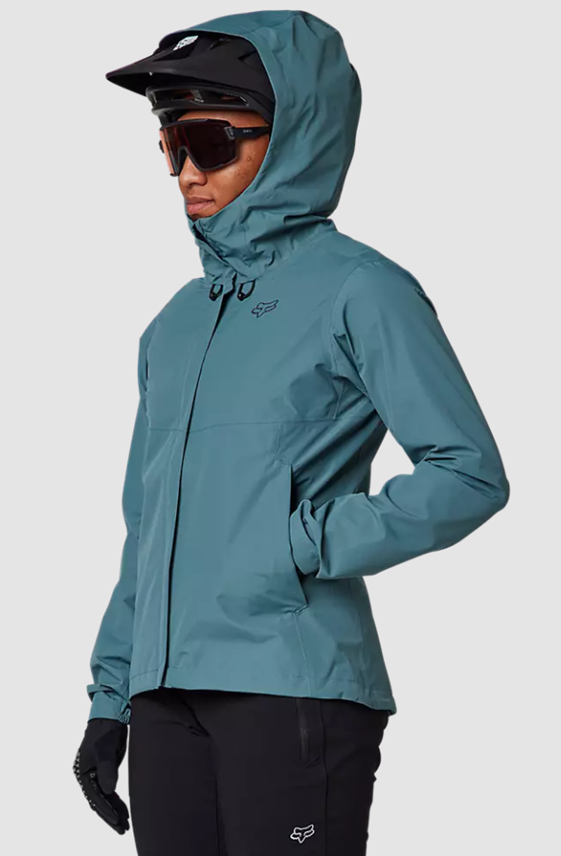 Fox Racing Women's Defend 3L Water Jacket in Emerald-7