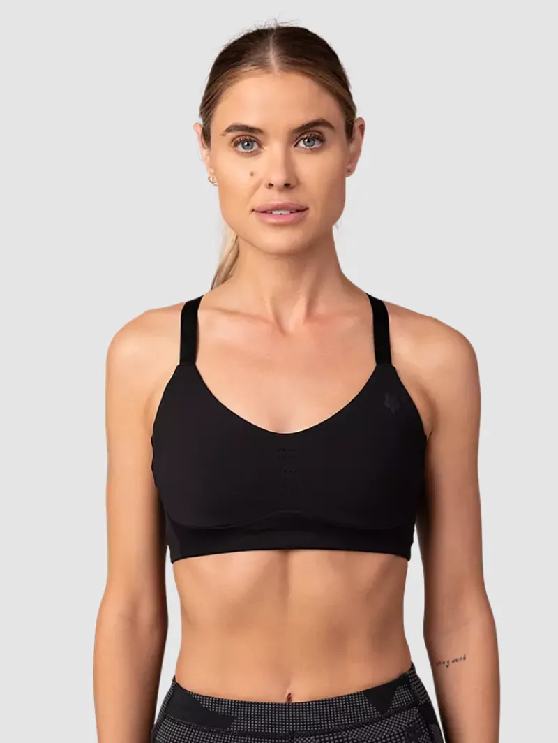 Fox Racing Women's Tecbase Bra in Black