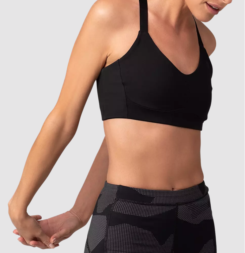 Fox Racing Women's Tecbase Bra in Black-1