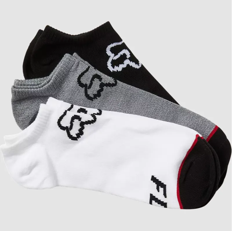 Fox Racing No Show Socks 3 Pack 