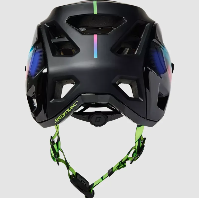 Fox Racing Speedframe Pro Lunar Helmet in Black-3