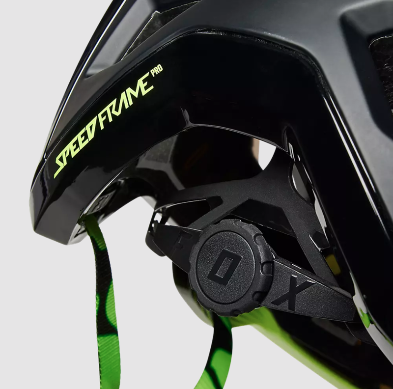 Fox Racing Speedframe Pro Lunar Helmet in Black-7