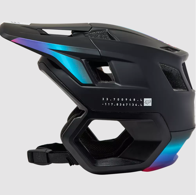 Fox Racing Dropframe Pro Rtrn Helmet in Black-5