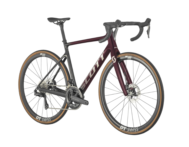 Scott Addict SE Road Bike 2024 in Red-1